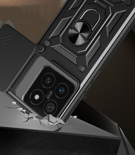 Чехол с кольцом Bumper Case для Xiaomi 14T Pro