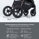 Коляска детская прогулочная BubaGo арт.BG 133-CH-2 MODEL BASS color/ цвет Green/ Зеленый
