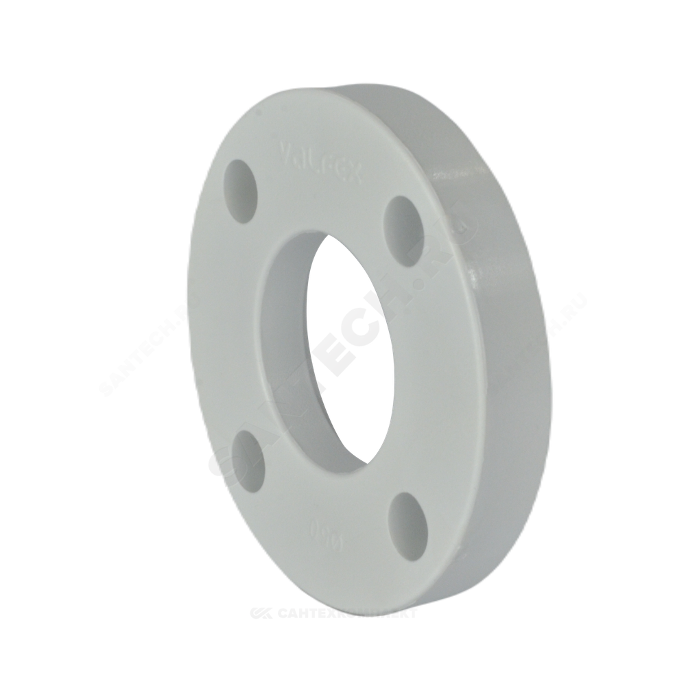 Фланец PP-R белый Ду 40 Ру25 для бурта PP-R Дн 50 VALFEX 10188050