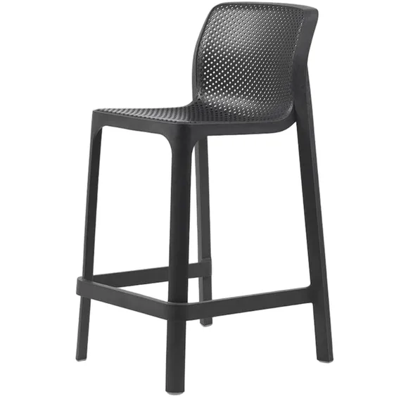 Полубарный стул Net Stool Mini 65 см антрацит