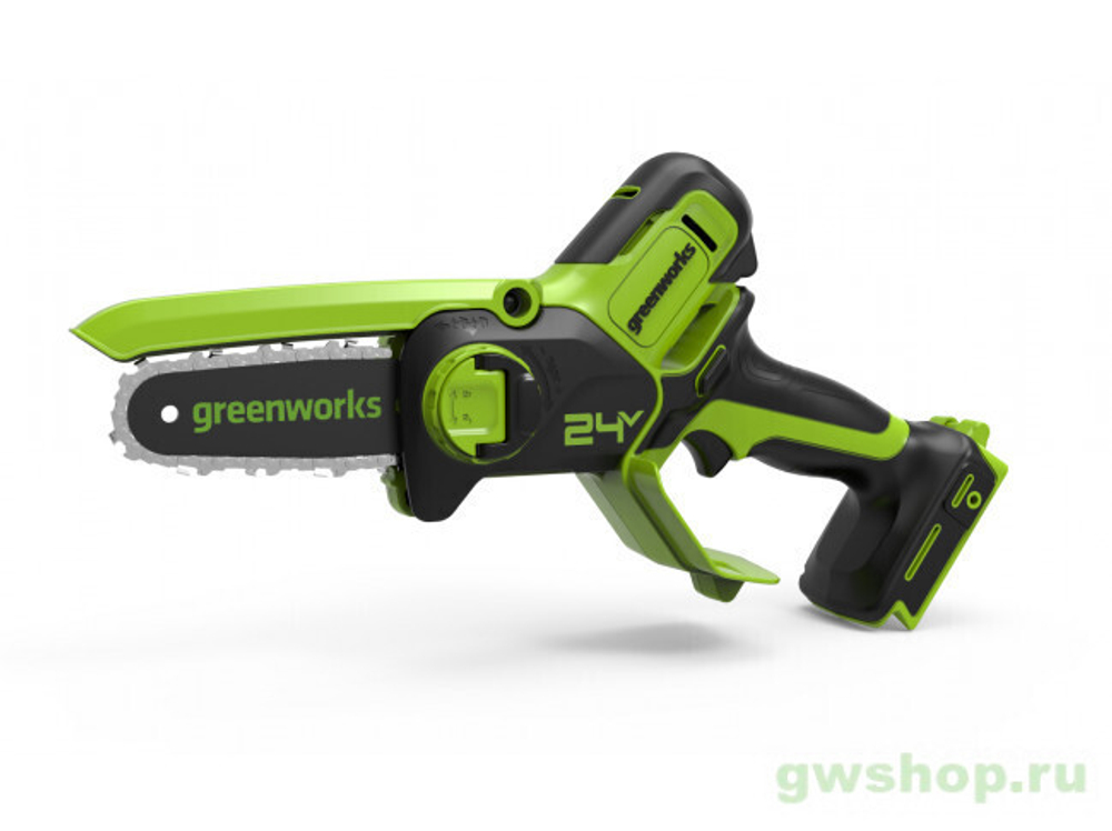 Мини пила аккумуляторная цепная GREENWORKS GD24CSMNX бесщеточная без АКБ и ЗУ 2008707