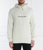Худи SQUARE FREQUENCY LOGO CALVIN KLEIN JEANS - фисташковый(J30J325353)