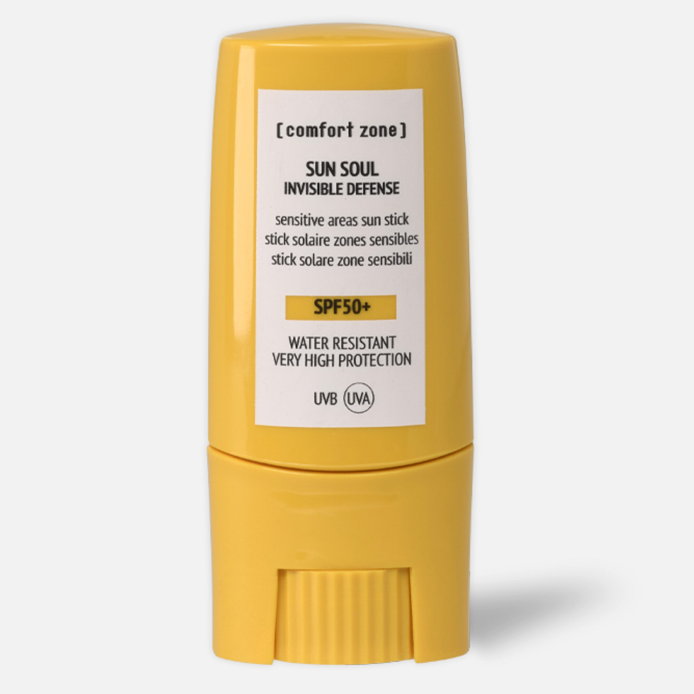 COMFORT ZONE SUN SOUL INVISIBLE DEFENSE STICK SPF50+ Солнцезащитный стик для лица SPF50+