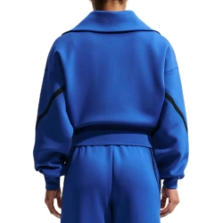 Женская Кофта теннисная Nike Advantage Dri-FIT Full-Zip Tennis - old royal/white