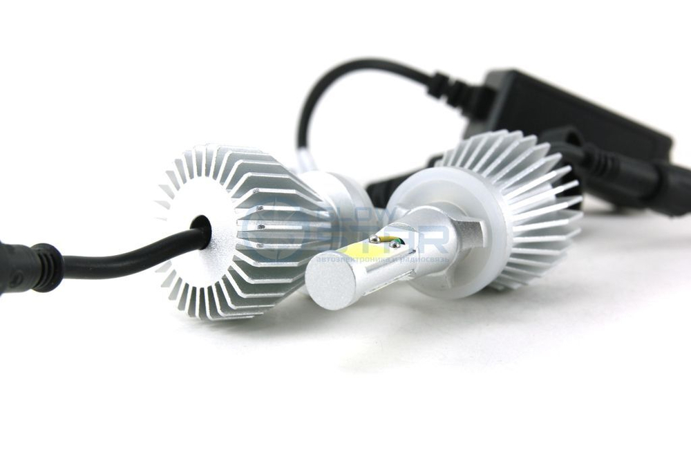 Светодиодная лампа H27/880/881 C6 COB, 9-36V, 30W, 3000LM (комплект 2шт)