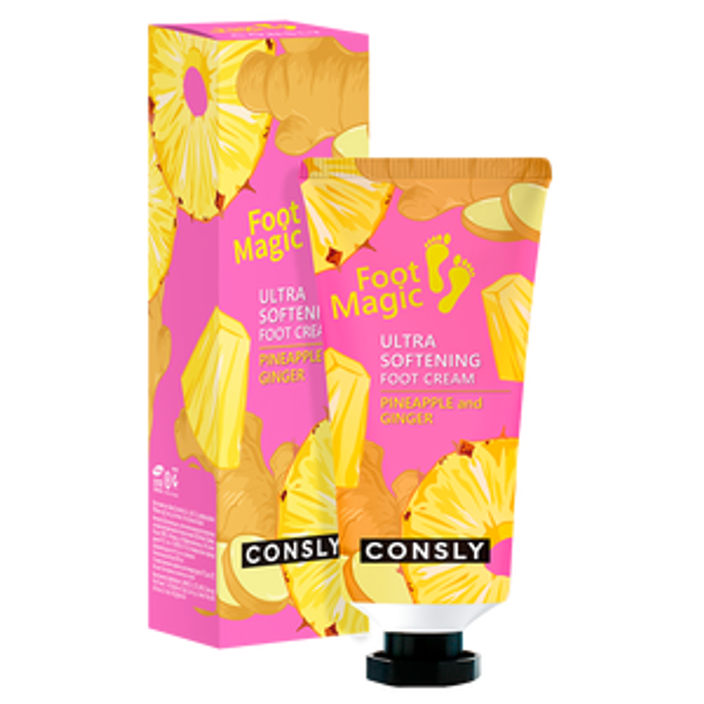 Крем для ног ультрасмягчающий CONSLY Foot Cream Ultra Softening 100 мл