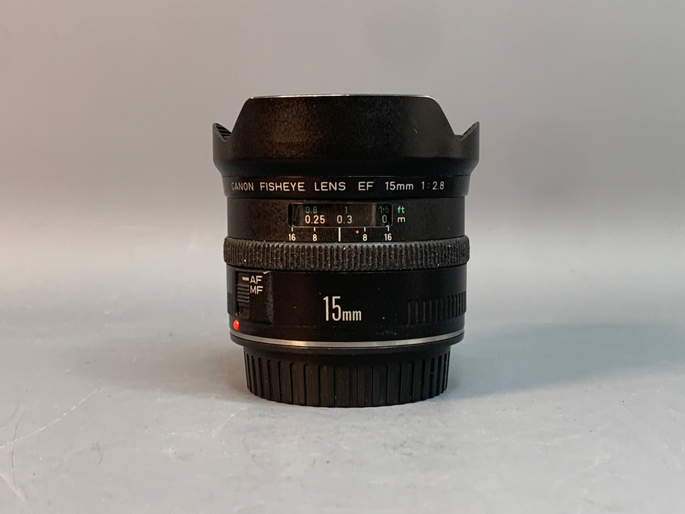 Canon EF 15mm f/2.8 царапины