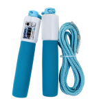 Скакалка тканевая со счетчиком 2,6м. цвет микс, блист. obl-524