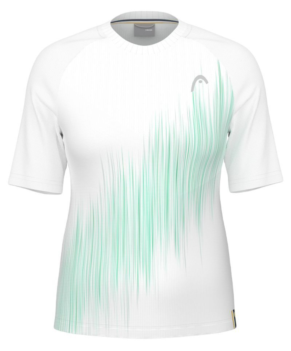Женская теннисная футболка Head Performance T-Shirt - candy/print perf white