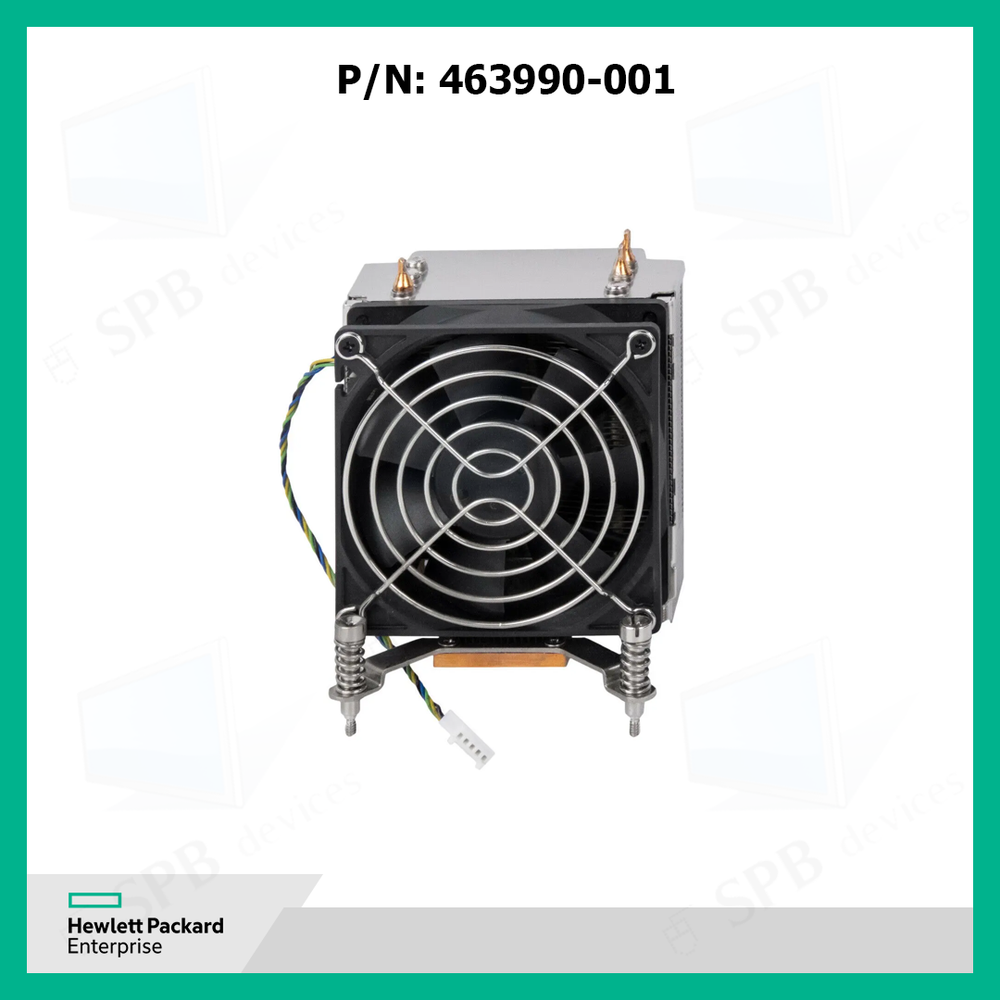 Радиатор и вентилятор Processor Heatsink & Fan Assembly HP для Workstation HP Z400 Z600 Z800 , 463990-001