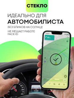 Матовое стекло BROSCORP для Apple iPhone 13 Pro Max оптом (арт. IP13PROMAX-FSP-GLASS-MATTE)
