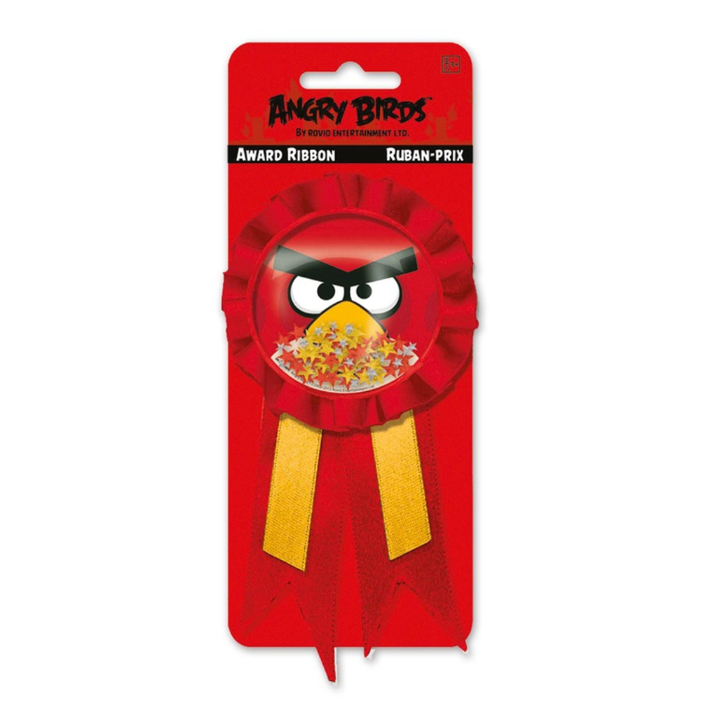 Игрушка-значок "Angry Birds Red" 1 шт