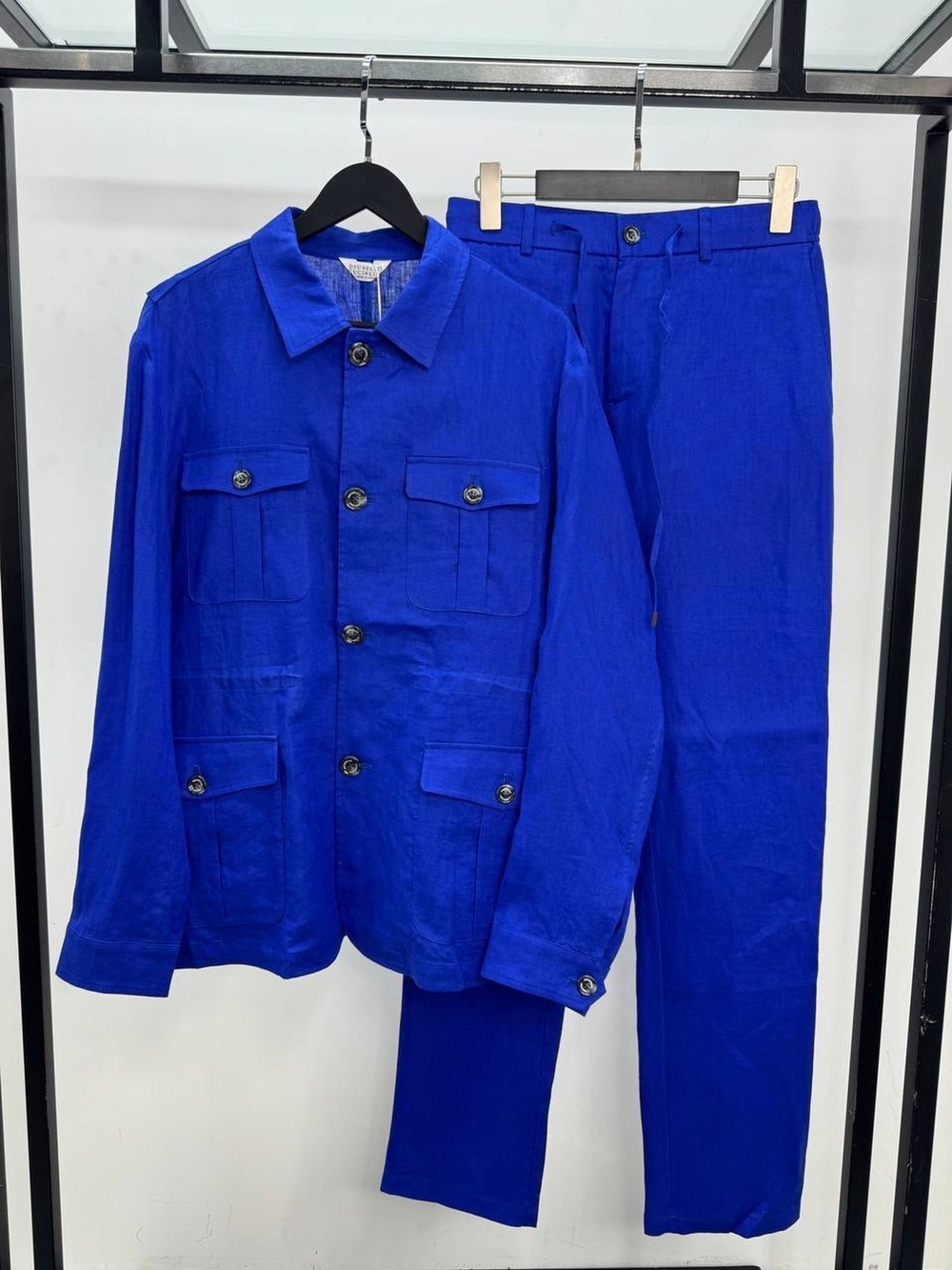 Льняной костюм Brunello Cucinelli