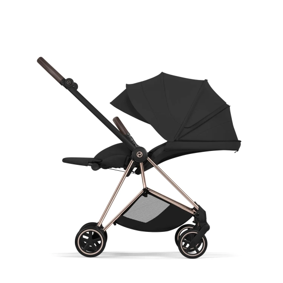 Прогулочная коляска Mios Style Sepia Black Rosegold