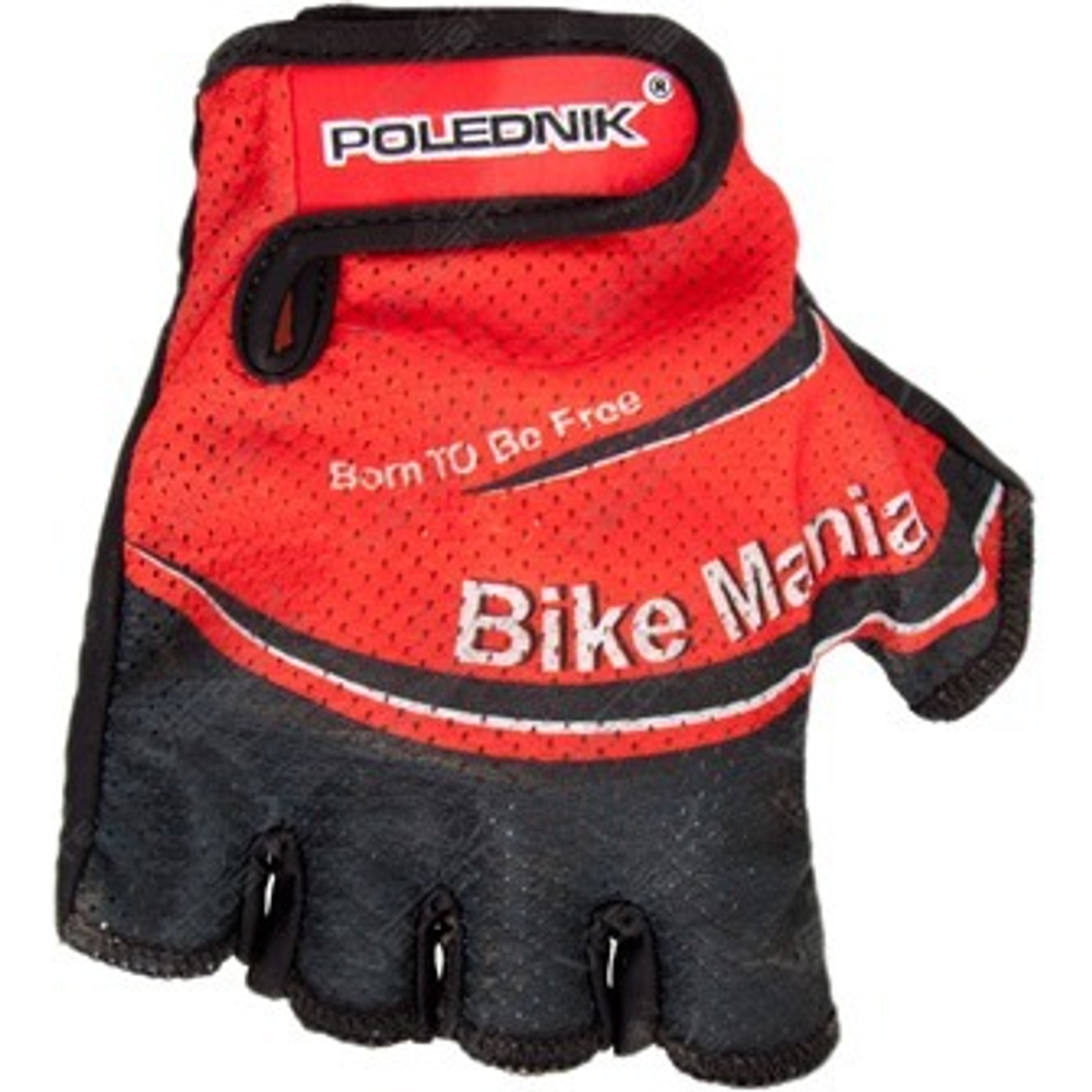 Велоперчатки Polednik BIKE MANIA  р. 10 L  Blue, Grey,Red