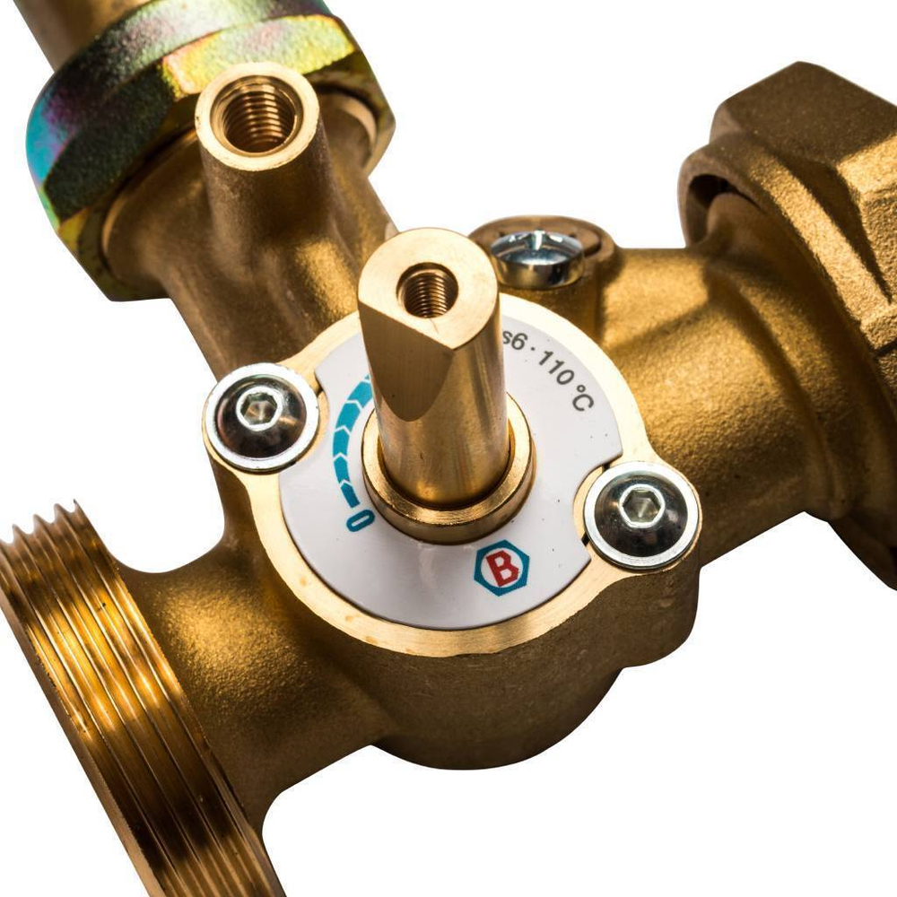Насосная группа со смесителем 1"с насосом Grundfos UPSO 25-65