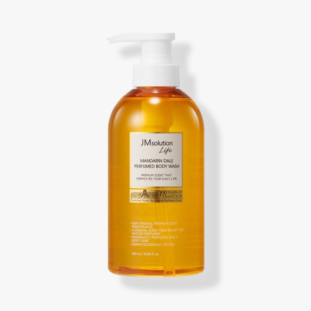 Гель для душа с ароматом мандарина JMSOLUTION Life Mandarin Dale Perfumed Body Wash 500 мл