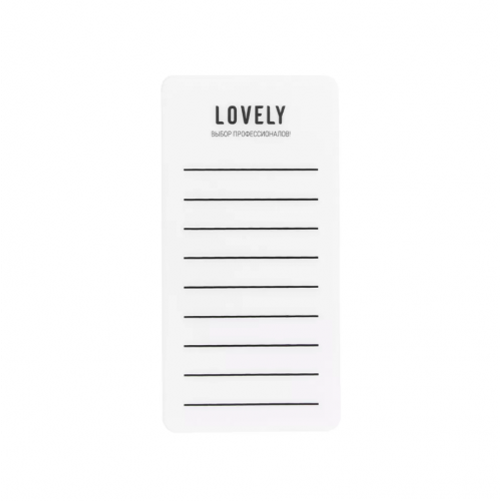 Планшет для наращивания ресниц №3, Lovely Планшет для наращивания ресниц №3, Lovely