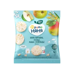 Мини-хлебцы ФрутоНяня рисовые с яблоком