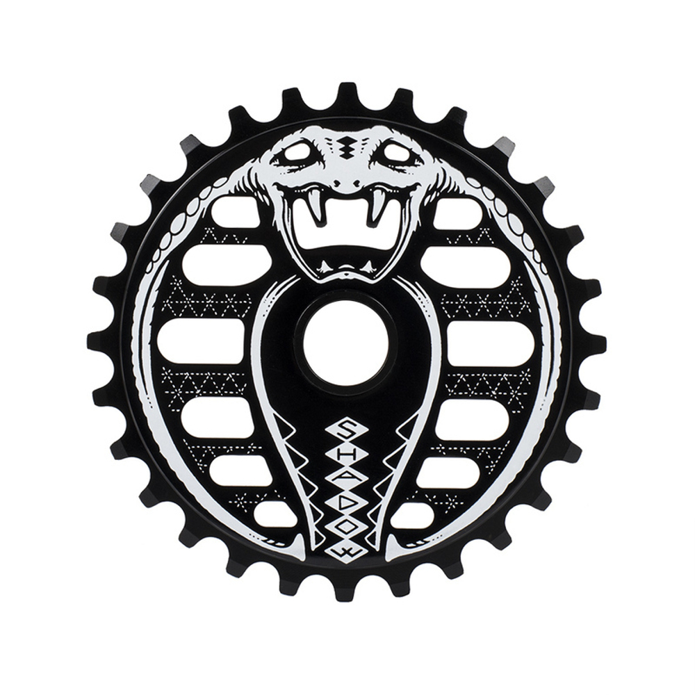 BMX звезда Shadow Kobra Sprocket Black 25T