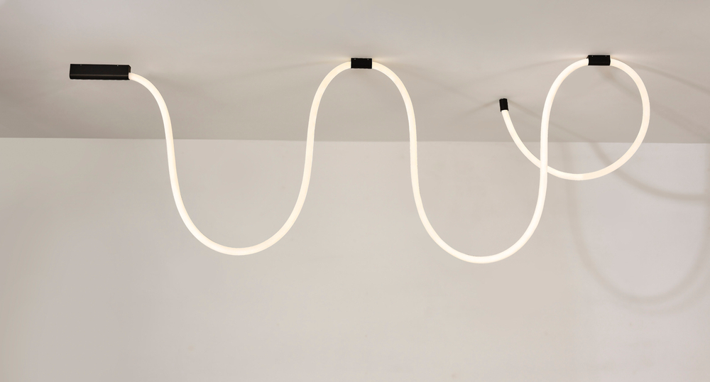 Светильник для LIGHT WAVE,  TUBA,  80Вт,  D25xL5000 мм,  4227Лм,  DC 48В,  Ra90,  360°,  4000К,  IP20,  матовый белый