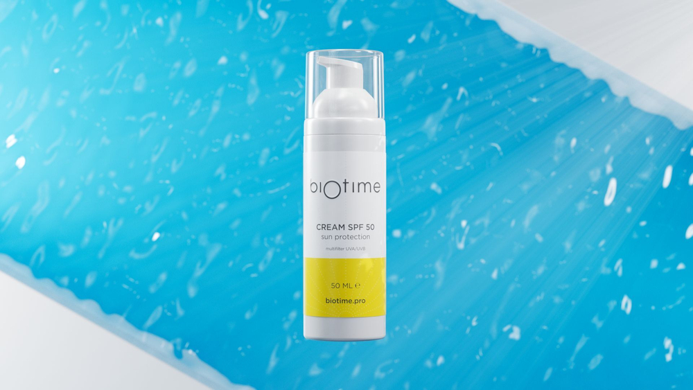 BIOTIME CREAM SPF 50 BIOTIME - Солнцезащитный крем СПФ 50 (Биотайм), 50 мл