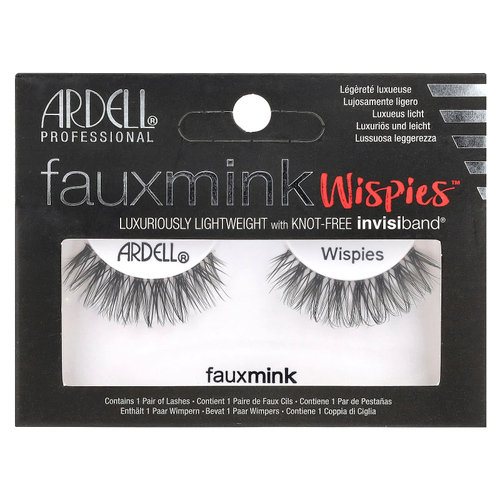 Ardell, Ресницы из искусственной норки, Wispies ™, 1 пара