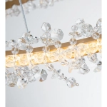 08244,36A Подвес Лаура латунь d80 h150 Led 40W (3000K)