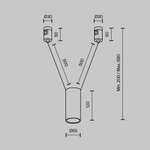 Магнитный трековый светильник Maytoni FLARITY Focus Led TR157-1-12W4K-BS