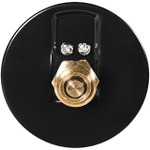 Термоманометр аксиальный STOUT - 1/2" (D80 мм, шкала 0-120°C/0-6 бар, с запорным клапаном)