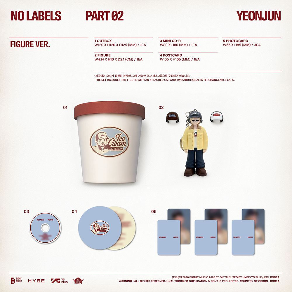 [Альбом] YEONJUN - NO LABELS: PART 02 (Figure Ver.)