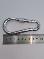 10 ОЦ.Карабин с фиксатором DIN5299D (4 шт)