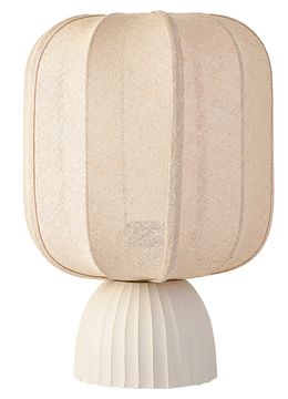 Лампа настольная texture rib, 27х39 см, бежевая