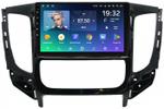 Магнитола для Mitsubishi L200 2015-2019 (климат), Pajero Sport 3 2016-2023 (МКПП), FIAT Fullback - Teyes CC2 PLUS монитор 9" QLED, Android 10, Быстрая, SIM-слот