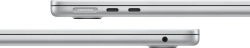 Ноутбук Apple MacBook Air A3240 M4 10 core 16Gb SSD256Gb/8 core GPU 13.6" Liquid Retina (2560x1664) macOS silver WiFi BT Cam (MW0W3HN/A)