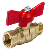 Кран шаровой 3/4 ВР/НР DN20 PN40 (Ручка - Бабочка)