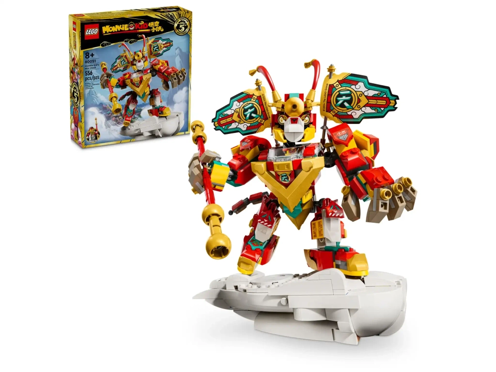 Конструктор LEGO Monkie Kid 80051 Мини-робот Monkey Kid's