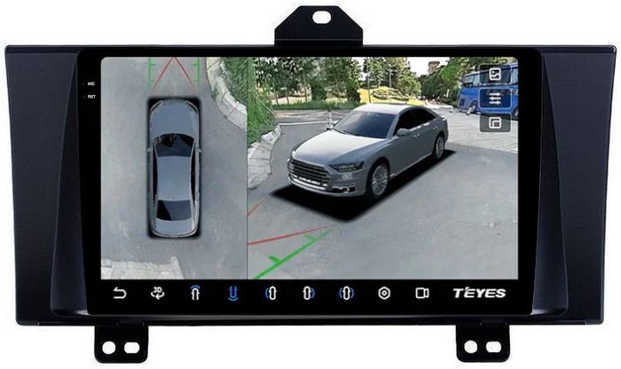 Магнитола для Honda Elysion 2004-2013 - Teyes CC3-2K-360 на Android 10, Быстрая, 2K QLED, CarPlay, 4G SIM-слот, 4 камеры в комплекте