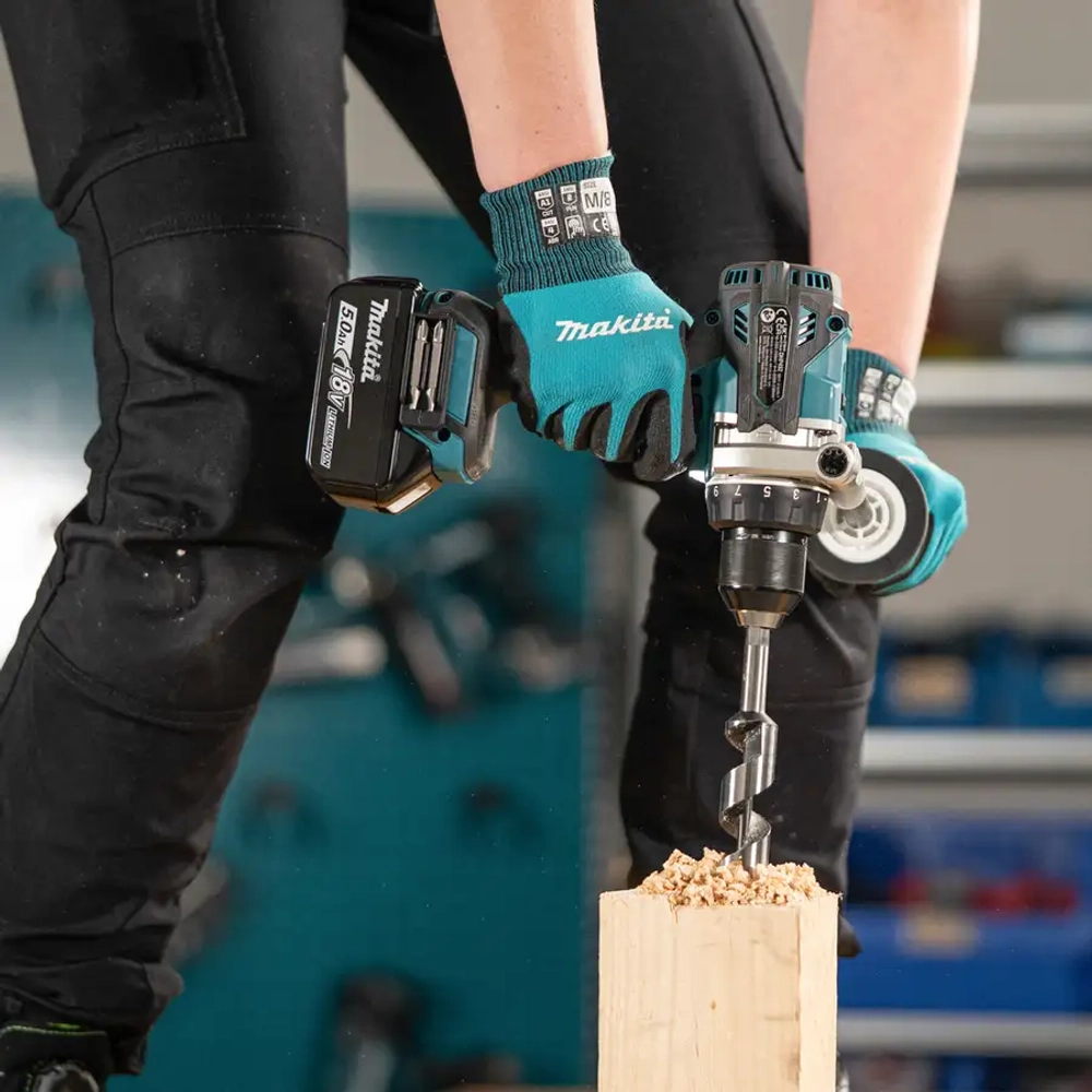 Аккумуляторная ударная дрель-шуруповёрт Makita DHP492RTJ