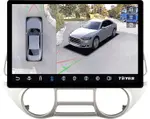 Магнитола для Hyundai i20 2009-2012 (климат) - Teyes CC3-2K-360 монитор 13" 2K QLED на Android 10, Быстрая, CarPlay, 4G SIM-слот, 4 камеры в комплекте