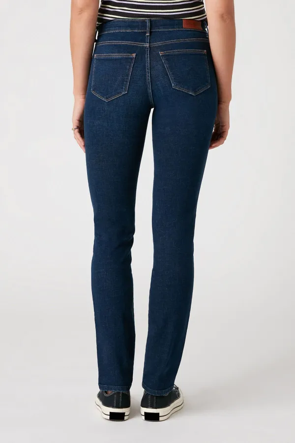 Джинсы женские WRANGLER SLIM NIGHT BLUE