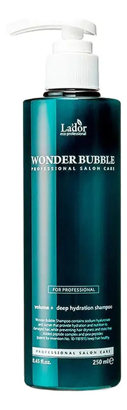La'dor Увлажняющий шампунь для объема волос - Wonder Bubble Shampoo