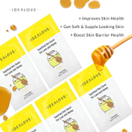 Idealove, Superfood Skin Savior, маска с суперфудами, мед, 5 шт. по 20 мл (0,68 жидк. унции)