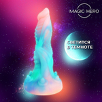 Фаллоимитатор "СВЕТЛЯЧОК" светится в темноте