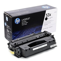 Картридж HP 53X Q7553X, LaserJet P2015, Black, 7000 стр, оригинальный (HP-Q7553X)