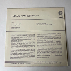 Винтажная виниловая пластинка LP Ludwig Van Beethoven Бетховен, 12 Kontertanze / 11 Modlinger Tanze (Германия 1977)