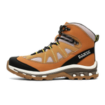 LUNMADENG Combat Boots Men"s Black, Orange