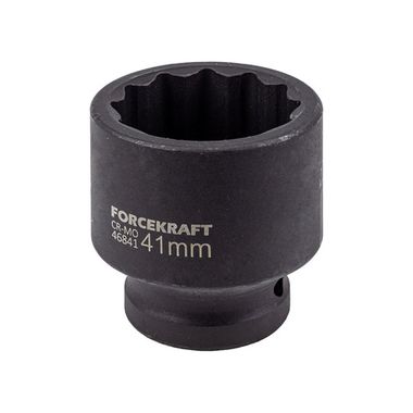 Головка ударная 41мм 3/4''12гр. FORCEKRAFT FK-46841