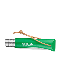 Нож Opinel №7 Trekking нержавеющая сталь, зеленый, 002210