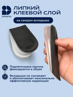 Ортопедические стельки вальгус подпяточник